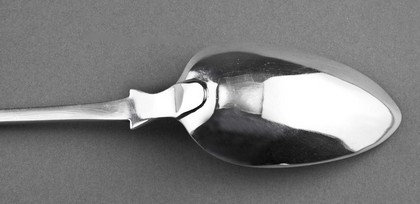 Scottish Provincial Silver Basting Spoon - Cameron, Dundee